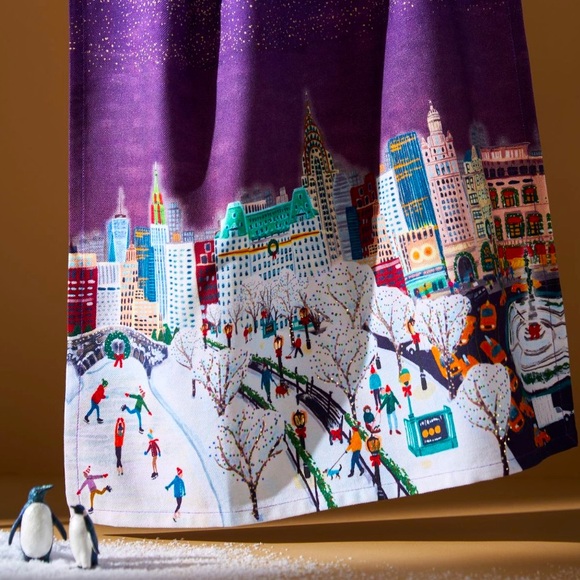 Holiday in the city Tea Towel - Picture 1 of 10